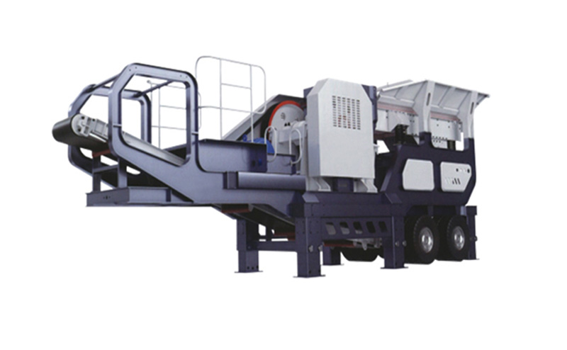 移动颚式破碎站