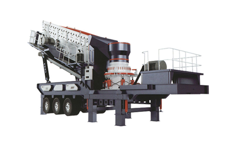 轮胎移动圆锥式破碎站